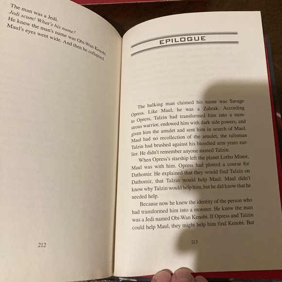 Hardback Book ..Star Wars The Wrath of Darth Maul by Ryder Windham - Picture 6 of 16